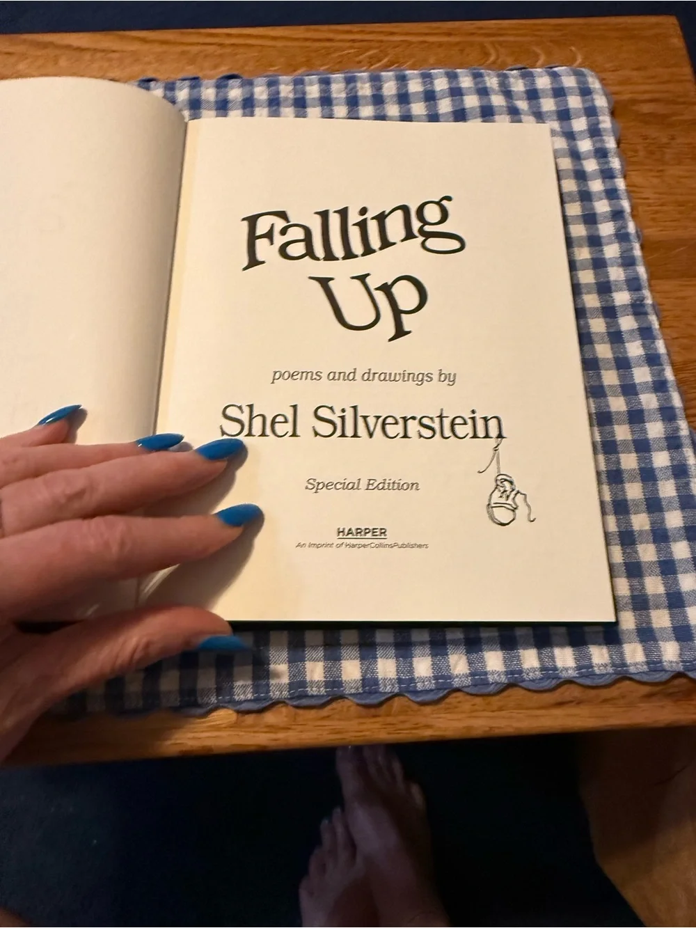 Vintage Early Edition Falling Up by Shel Silverstein 2015